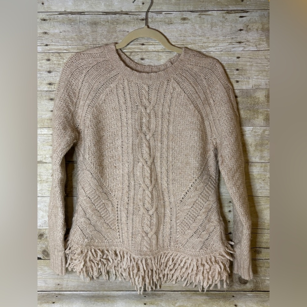 Banana Republic Fringe Sweater